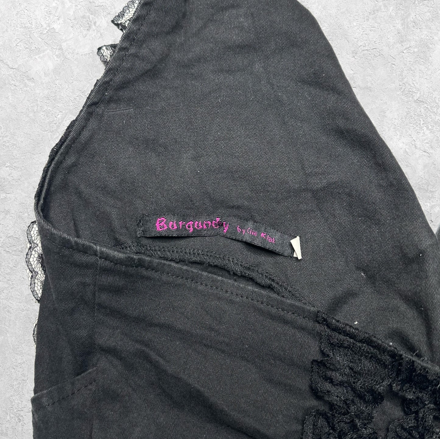 Ruffle Lace Halter Vest Top