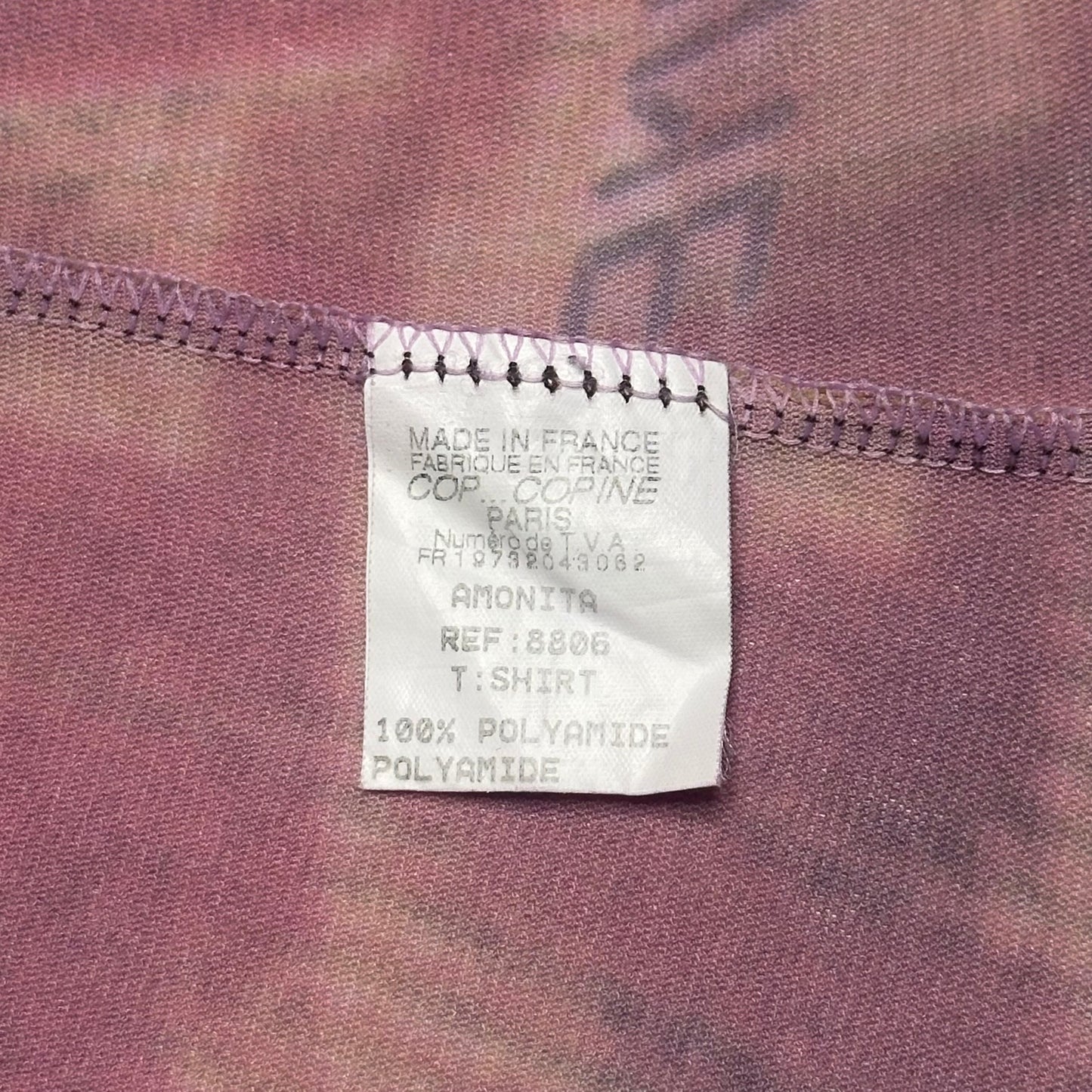 Cop Copine "Amonita" Mesh Long Sleeve Top