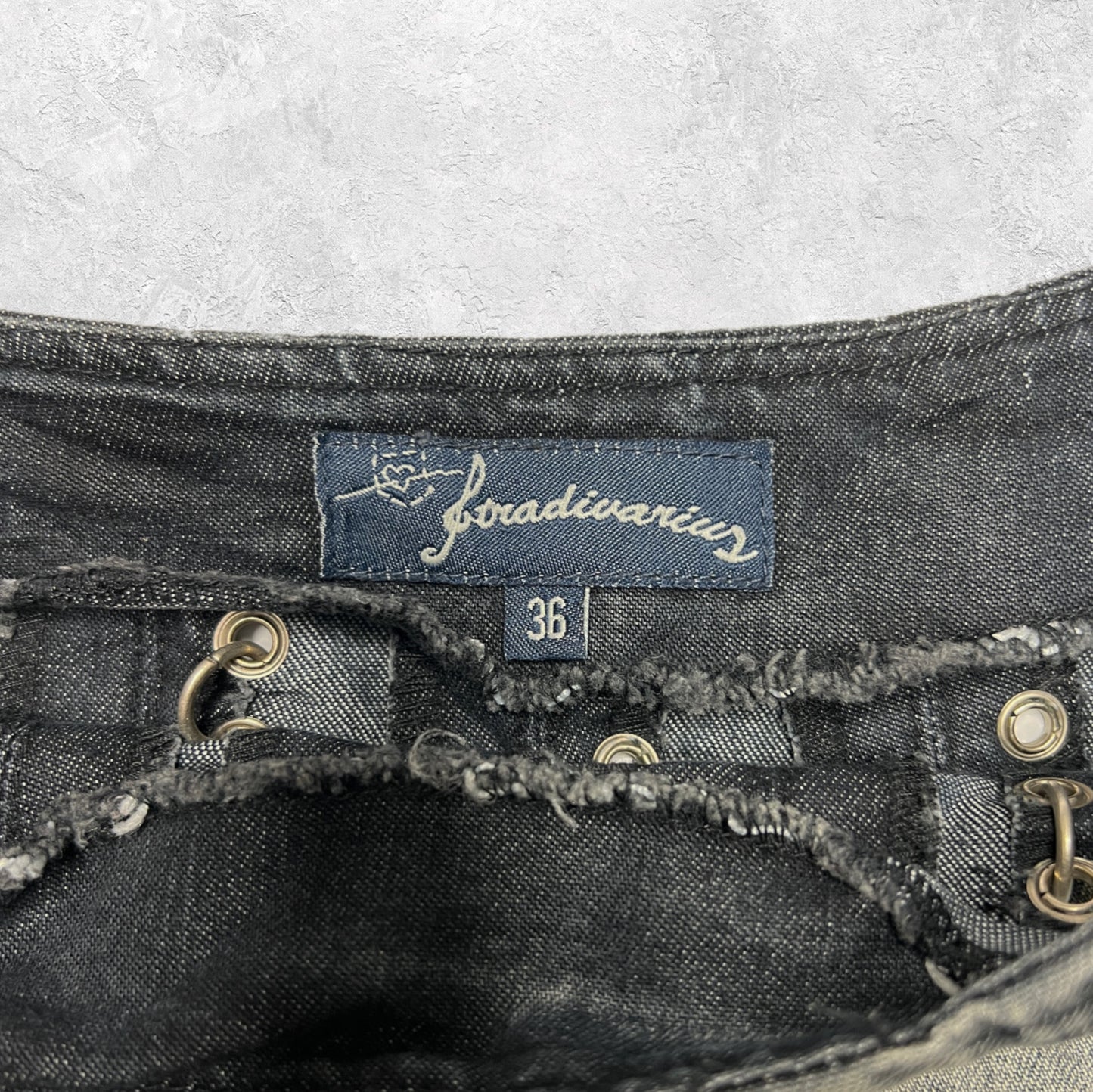 Stradivarius Grommet Pleated Mini Skirt