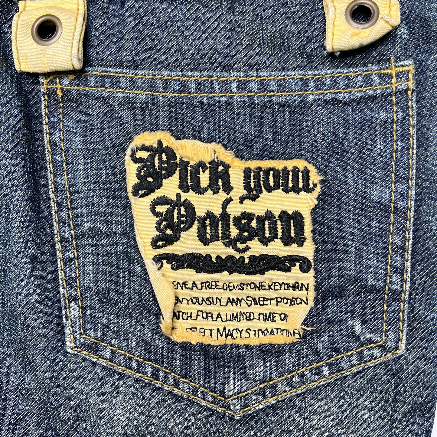 Pick Your Poison Denim Mini Skirt