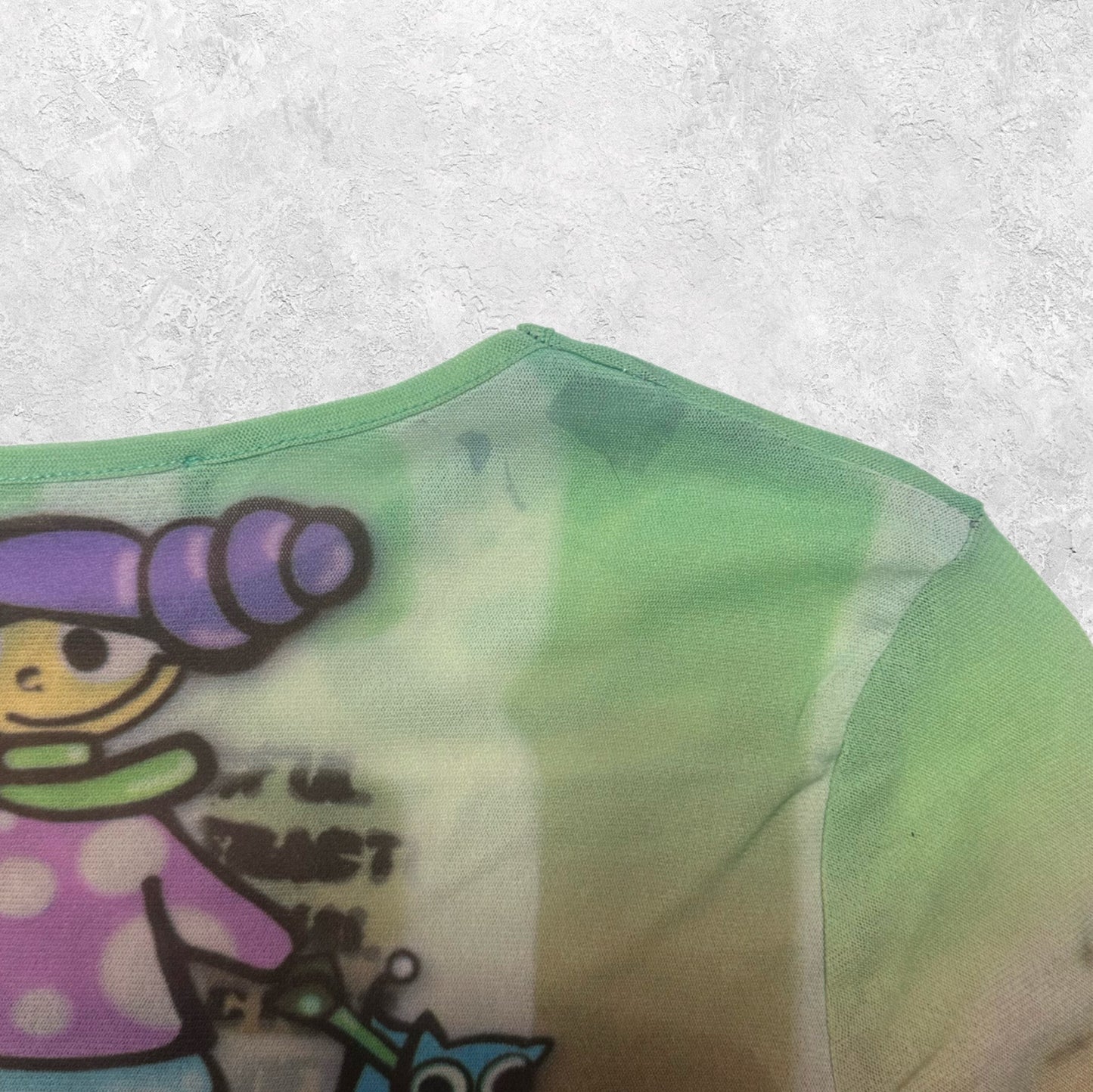 Cop Copine "Tago" Mesh Long Sleeve Top