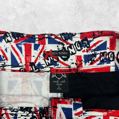 Hell Bunny London Punk Skirt