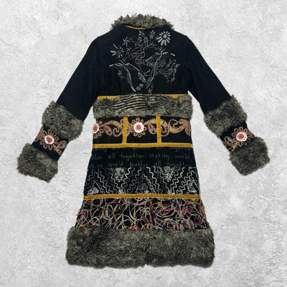 Desigual Afghan Coat